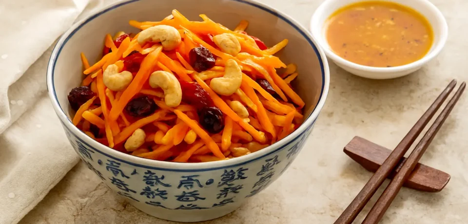 CARROT, CRANBERRY & CASHEW NUT SALAD
