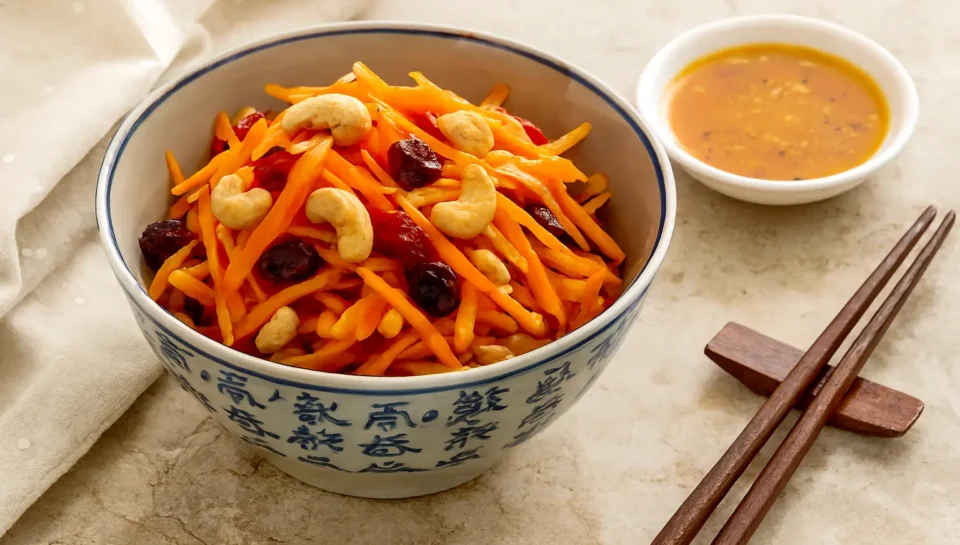 CARROT, CRANBERRY & CASHEW NUT SALAD