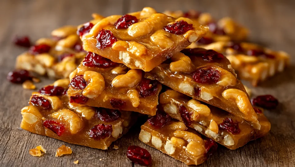 CASHEW CRANBERRY BRITTLE (1)