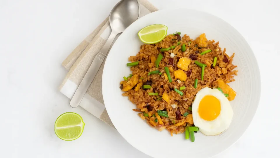 CRANBERRY CHICKEN & VEGETABLE NASI GORENG