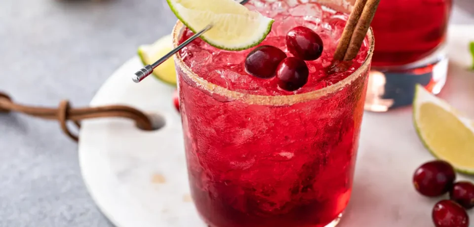 Cranberry Cinnamon Ginger Mocktail