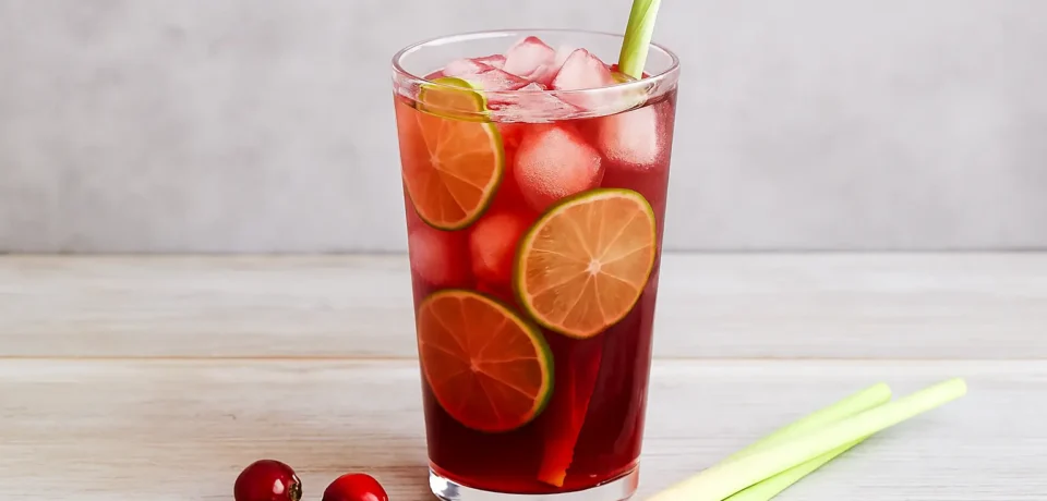 Cranberry Lemongrass Iced Tea