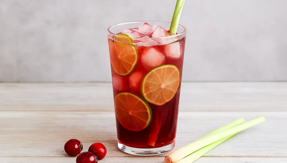 Cranberry Lemongrass Iced Tea