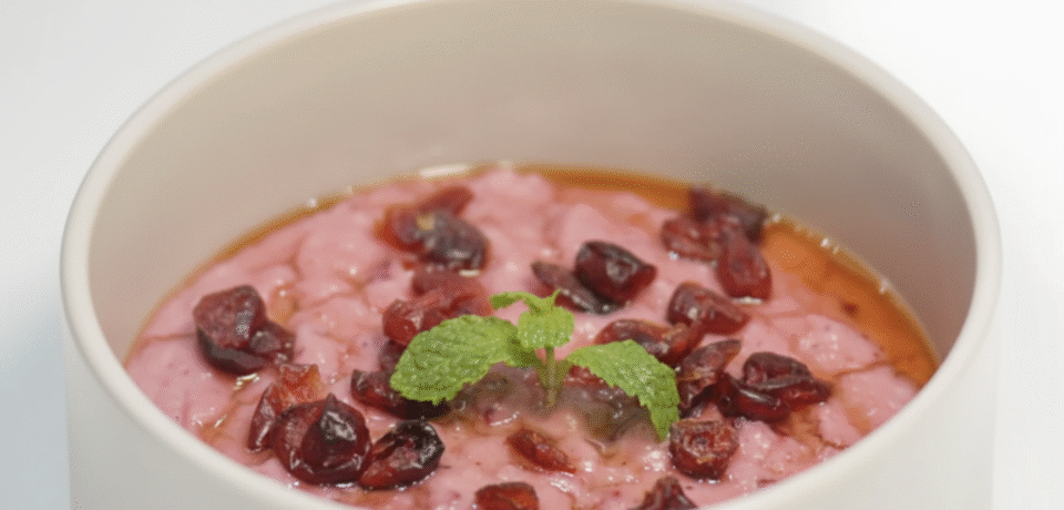 Oat & Cranberry Porridge