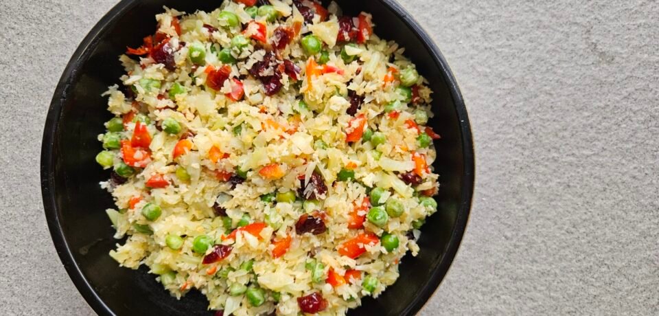 Cranberry Cauliflower Rice