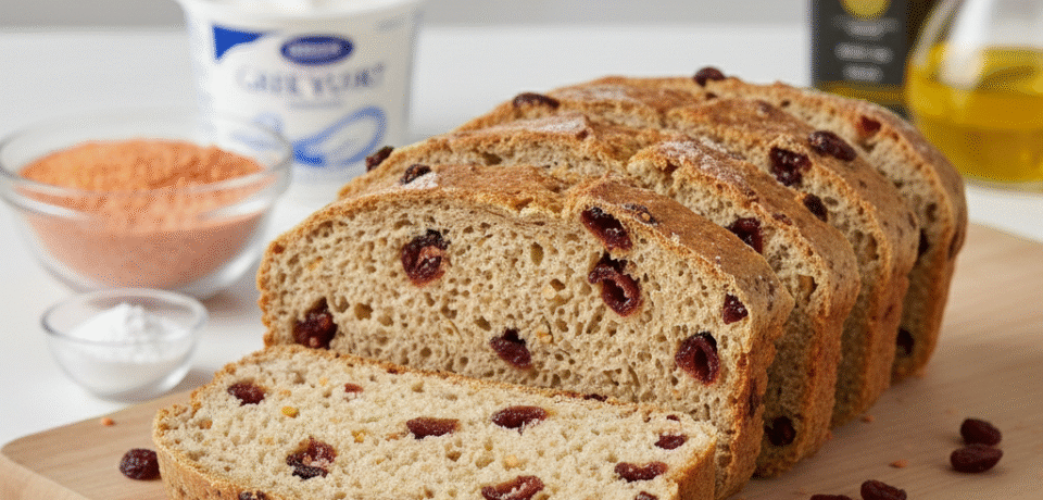 RED LENTIL CRANBERRY BREAD
