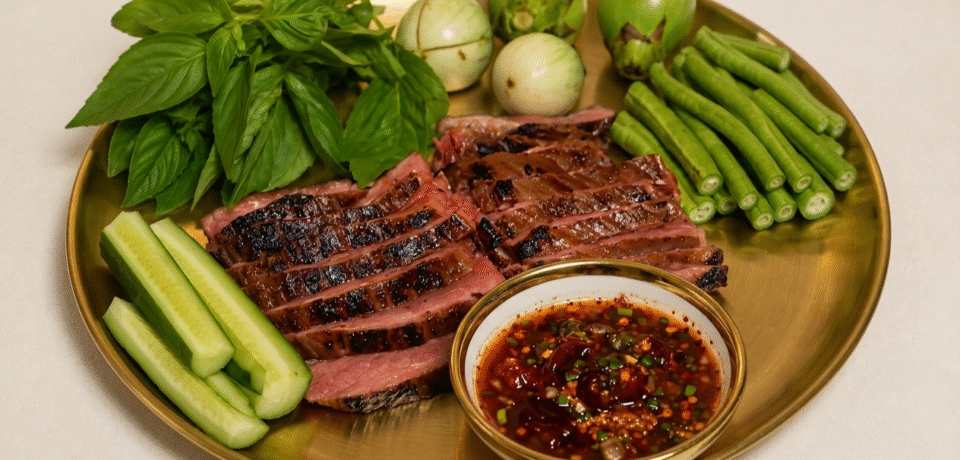 Isaan Grilled Flank Steak