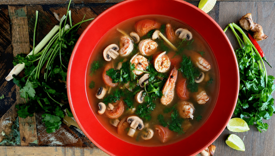 Cranberry Tom Yum Broth