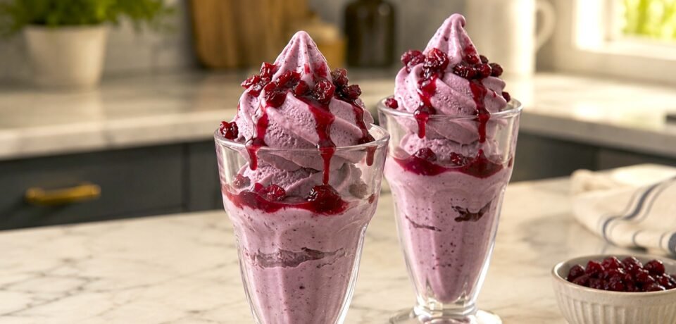 Cranberry Tofu Ice Cream