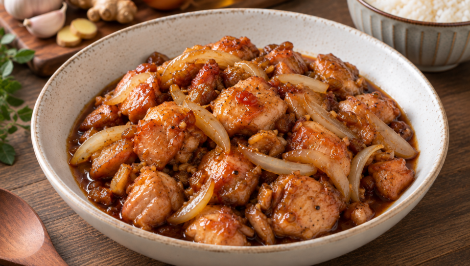 CRANBERRY CARAMEL CHICKEN (Gà Kho Cranberry)